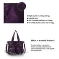 thumbnail image 3 of Angelkiss Purses Handbags for Women PU Tote Satchel Bags for Women Pockets Shoulder Bag, 3 of 5