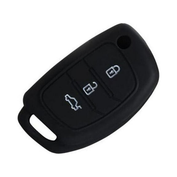 unbranded  Car Key Container Remote Fob Holder Keys Keychain Cover Black