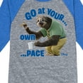 thumbnail image 3 of Disney Zootopia - Your Own Pace  - Toddler & Youth Raglan Graphic T-Shirt, 3 of 4