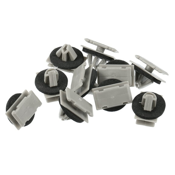 Unique Bargains W Type Trim Clips for Jeep Grand Cherokee 2012-2021 Plastic No.68172491AA Beige 10 Pcs