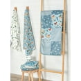 thumbnail image 4 of Modern Moments by Gerber Baby & Toddler Boy Patchwork Blanket with Sherpa, Blue Bears, 4 of 9