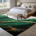 thumbnail image 4 of 5'x8' Area Rugs, Dark Green Marble Indoor Outdoor Area Rug for Living Room Bedroom, Modern Ink Painting Art Abstract Washable Bathroom Rugs Kitchen Floor Carpet Mats Home Decor Aesthetic, 4 of 8
