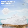 thumbnail image 2 of Hiking Barefoot Shoes for Women Men Non-Slip & Breathable Athletic Barefoot Wide Toe Water Shoes Lightweight Perfect for Walking,Running,and Swimming white 38, 2 of 5