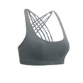 thumbnail image 2 of Qarigey Sujetadores deportivos Elástico Material premium Sujetador deportivo Apasionado Práctico Deporte Prop Diseño único Moda Gris claro L Type2 NO2 Qarigey AP008686-23, 2 of 6