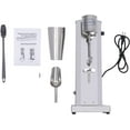 thumbnail image 7 of MONIPA Silver Stainless Steel Drink Beverage Mixer Blender Milk Shaker Machine for Commercial and Home Use 110V (Single-head), 7 of 7