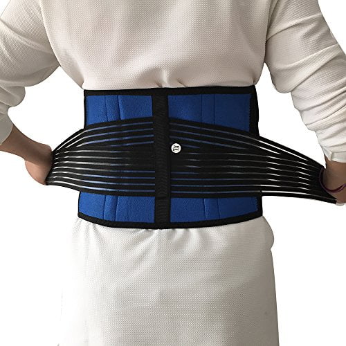 Lumbar Support Deluxe Neoprene Double Pull Lumbar Lower Back Support