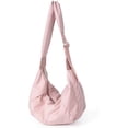 thumbnail image 1 of LHSHID Nylon Tote Bag for Women Puffer Crossbody Bag Lightweight Shoulder Bag Padded Hobo Crescent Bag Dumpling Bag, 1 of 6