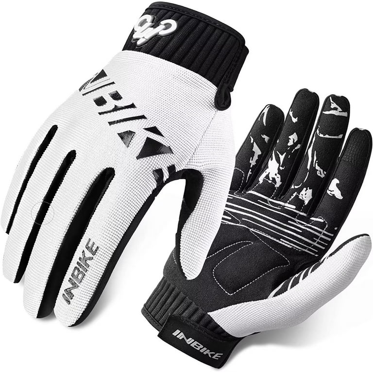 INBIKE Cycling Gloves for Men Women Bike Gloves with Touchscreen Padded Anti Slip Mountain Biking MTB Bicycle Gloves for Cycling Workout Gym Outdoor