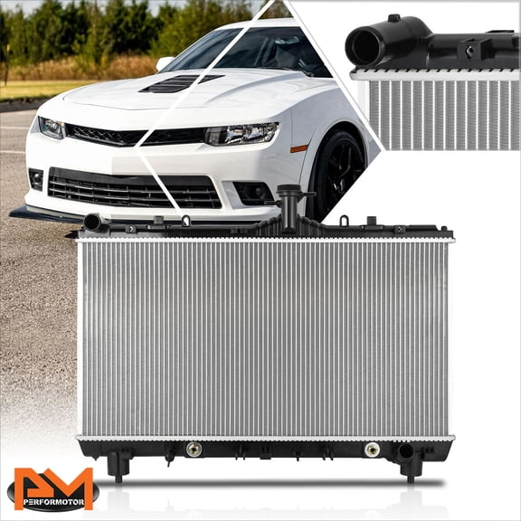 PM PERFORMOTOR for 12-15 Chevy Camaro 3.6L AT OE Style Aluminum Core Cooling Radiator DPI-13341