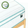 thumbnail image 6 of Zinus Green Tea Infused Euro Top 12" Innerspring Mattress, Adult, King, 6 of 13