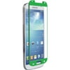 zNitro IVB19076G Znitro Glass Screen Protector for Samsung Galaxy S4 - Retail Packaging - Green Bezel