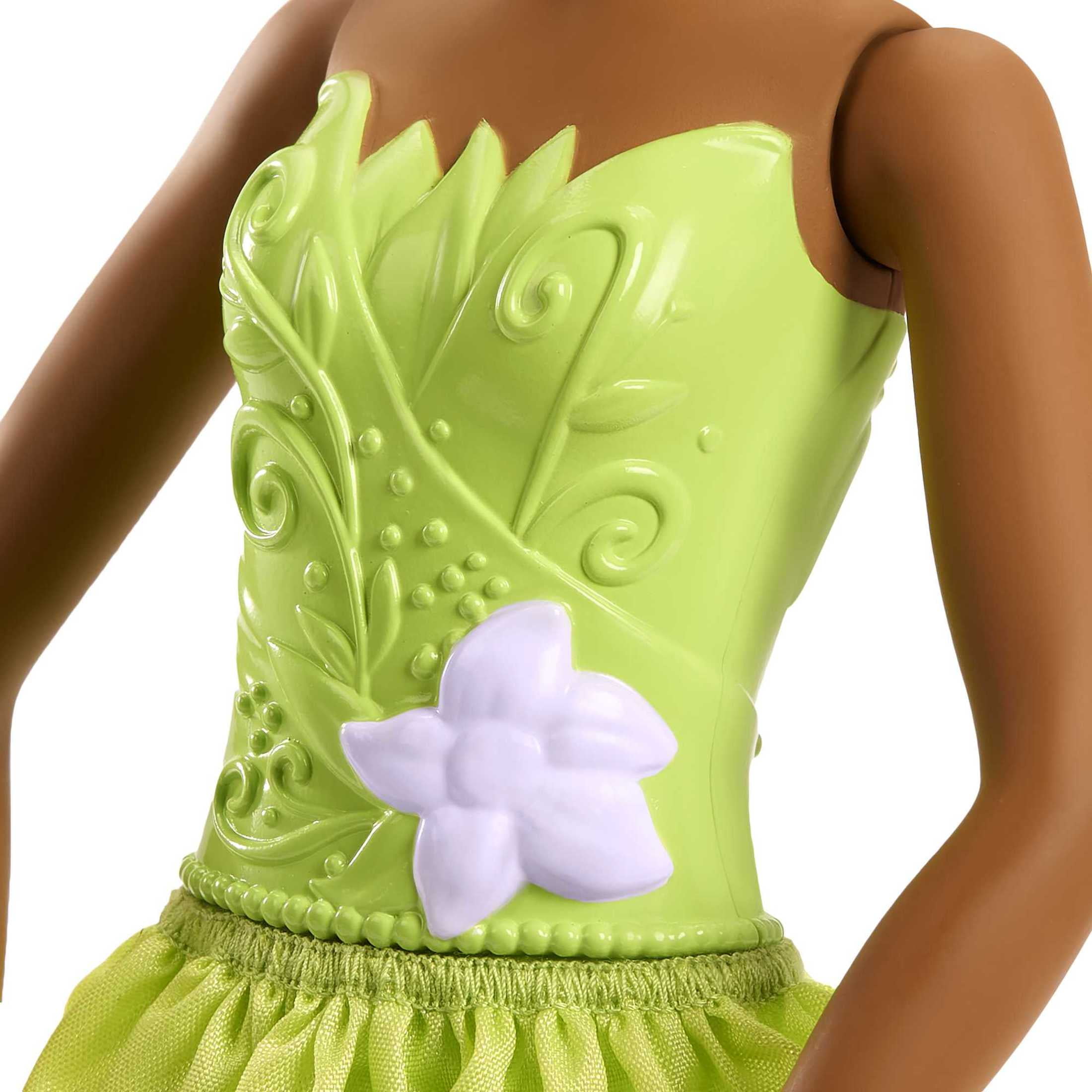 Disney Princess Toys, Posable Ballerina Tiana Doll in Ballet Slippers [Walmart Exclusive]