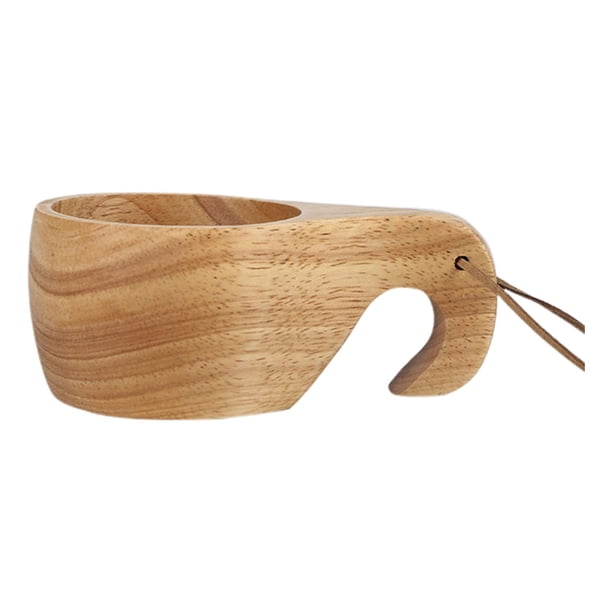 Taza de madera, taza de té, hecha a mano, reutilizable, 185 ml, vajilla japonesa, taza para ensalada, taza para leche A