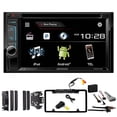 thumbnail image 1 of Kenwood DDX373BT 6.2" Display 2-DIN DVD Player Bluetooth Receiver, Metra Dash Kit for Select 2007-Up Chrysler Vehicles, Wiring Interface, Antenna Adapter, Enrock Rearview Camera, 1 of 6