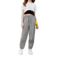 thumbnail image 5 of Ruyang Toddler Kids Cotton Linen Harem Pants Baby Boys Girls Elastic Long Casual Loose Joggers Bloomers Summer Cute Baggy Pants, 5 of 6