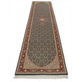 thumbnail image 4 of Hand Knotted Heritage Oriental Tabriz Mahi Wool  Silk Rug - 2'6'' x 12'2'', 4 of 6