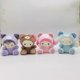 thumbnail image 3 of Cute Plush Toy,6pcs Cute Ku-romri Plush, Ml-eoddy Plush,Sa-rrnioo Plush, Anime Cute PP Material Short Plush Cool Soft Doll Gift for Kids-4.7in, 3 of 4