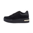 thumbnail image 3 of Tenis Mujer Tipo Ante Suela Ancha Negro Moda Casual/Urbana negro 23 Incógnita 024DQ2, 3 of 5