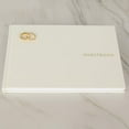 thumbnail image 7 of Beautiful Linen Wedding Guest Book for Your Wedding Reception - Simply Elegant Guestbook to Sign in and Add Polaroid Photos - The Perfect Baby Shower Guest Book and Addition to Your Big Day, 7 of 7