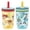 Woody, Buzz & Friends, variant on Zak Designs 15oz Bluey Kelso Travel Straw Tumbler Plastic and Silicone with Leak-Proof Valve for Kids, 2pcs Set, Bluey