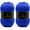 Blue, variant on BATELO Crochet Acrylic Yarn 560 Yards, 2 Pack 150g/5.3oz Each, 3 Light Worsted Yarn for Crocheting & Knitting(Wine Red)