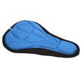 thumbnail image 4 of Funda ergonómica para asiento de bicicleta, color azul, suave, transpirable, duradera y cómoda, con diseño cóncavo-convexo para una mejor experiencia de conducción, 4 of 8