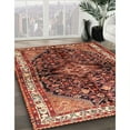 thumbnail image 3 of Ahgly Company Machine Washable Indoor Rectangle Traditional Tomato Red Area Rugs, 8' x 10', 3 of 7