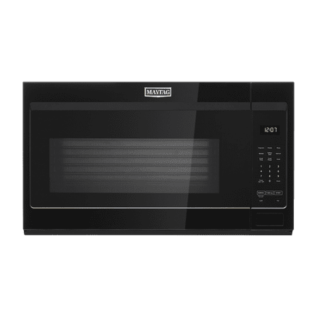 Maytag Mmv1175j 30  Wide 1.9 Cu. Ft. 1000 Watt Over The Range Microwave - Black
