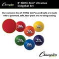 thumbnail image 4 of Champion Sports Rhino Skin Ultramax Ball Set, 8.5-Inch, 4 of 5