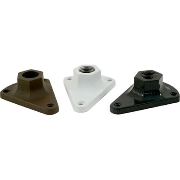 Dabmar Lighting P-MB-1-BZ Aluminum Female Surface Mounting Bracket, Bronze