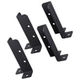thumbnail image 2 of SHISUYAN 4pcs Post Base Brackets Heavy Duty Brackets Wood Fence Post Base Brackets, 2 of 8