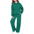 thumbnail image 6 of Teen Girls Sweatsuit Fall Hoodie And Sweatpants Set 4-13 Years,160=12-13Years,Gn1_01, 6 of 8