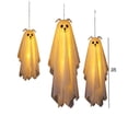 thumbnail image 5 of Clearance! 3FT Halloween Swinging Ghost Outdoor Decor, 3 Pack Lighted Dog Hanging Ghost Decor | Floating Swinging Display Warm LED Glow Tree Porch Yard Patio Indoor Outdoor Halloween Party Decor, 5 of 7