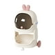 thumbnail image 3 of Carrito de almacenamiento, carrito rodante, cesta multiusos para frutas y verduras, estantería móvil 2 niveles, 3 of 9