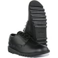 thumbnail image 5 of Kickers Kick Lo Padded Unisex Lace Up Leather Shoes In Black Size 12M, 5 of 6