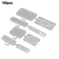 thumbnail image 5 of 100pcs Cable Labels with Cable Ties, Cable Marking Box Transparent Waterproof, 5 of 5