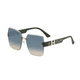 thumbnail image 5 of Gafas de sol de mujer modernas con montura grande, gafas adelgazantes, sin marco, con borde para fotografía callejera, gafas de sol de moda personalizadas, 5 of 5