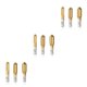 thumbnail image 4 of Riwesomey Paquete de 3 brocas avellanadoras para carpintería, perforadora, bisel, reemplazo portátil, afilado, fresado, 6-9mm Type1 NO1, 4 of 6
