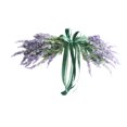 thumbnail image 3 of Houderco 1Ud Guirnalda Decorativa Artificial Violeta Para Puerta Y Con Flores Lavanda Festiva, 3 of 8