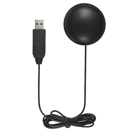 Omni Directional Desktop Microphone - Desktop Omni-directional Microphone with USB Port for Computers Laptops Portable High Sensitivity Mic for Conference Meeting Video Distance Education