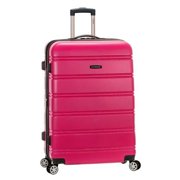 Rockland 28 in. Expandable ABS Dual Wheel Spinner Luggage - Magenta - 28 in.