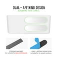 thumbnail image 5 of LOUKIN Magnetic and Adhesive Marker Holder, Dry Erase Accessory Tray(White), 5 of 9