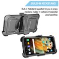 thumbnail image 2 of Galaxy S21 Ultra Case Clip Belt Holster, TakFox Shockproof Swivel Defender Heavy Duty Armor Protective Hard Cases With Kickstand Protector Rugged Cover Shell For Samsung Galaxy S21 Ultra - Grey, 2 of 6