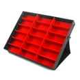 thumbnail image 2 of 18 Grids Sunglasses Organizer Holder Storage Glasses Display Storage Case Box, 2 of 10