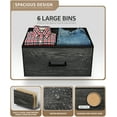 thumbnail image 5 of Sorbus Dresser with Fabric Drawers - Wide Chest of Drawers - Great for Bedroom and Living Room Organizing - Collapsible Drawers & Portable TV Stand, 5 of 8