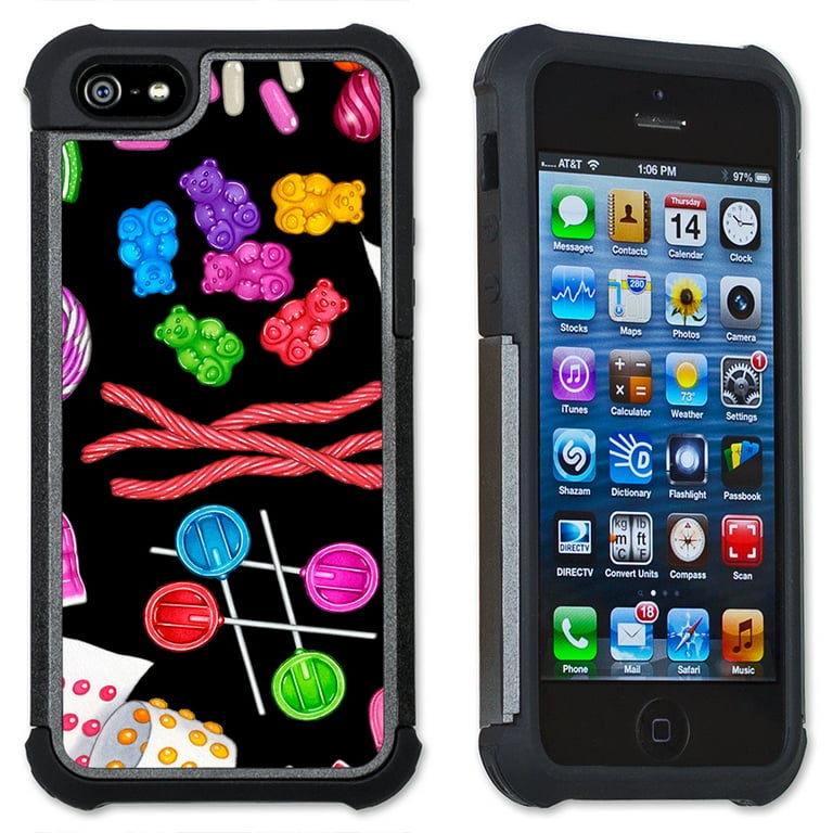 Apple iPhone 6 Plus iPhone 6S Plus Cell Phone Case Cover with Cushioned Corners Vintage Candy