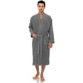 thumbnail image 4 of Men's Robe, Turkish Cotton Terry Kimono Bathrobe, 4 of 6