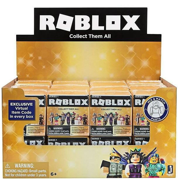 Roblox Gold Series 1 Mystery Pack 24 Packs Walmart Com