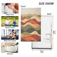 thumbnail image 6 of Yayeee 100% Cotton Hand Towels for Bathroom 16" x 28" Soft Absorbent Kitchen Towel, Abstract Desert Pattern, 6 of 7