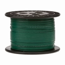 Remington Industries 18 AWG Solid Hook-Up Wire, UL1007 300V, 250 ft Length, Green